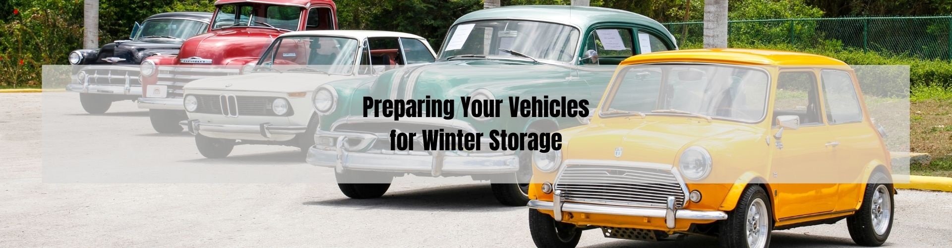 winter vehicle storage